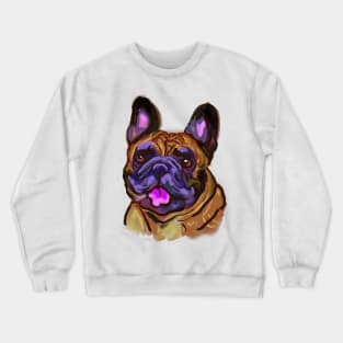 The happy French Bulldog Love of My Life Crewneck Sweatshirt